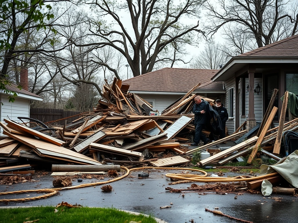 Storm and Natural Disaster Damage Cleanup