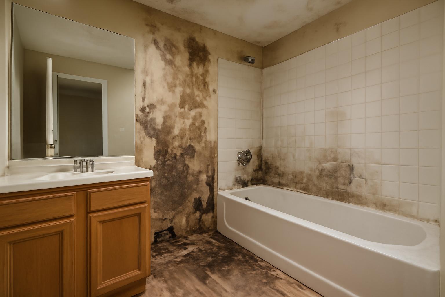Bathroom Water Damage Restoration in Benjamin, UT