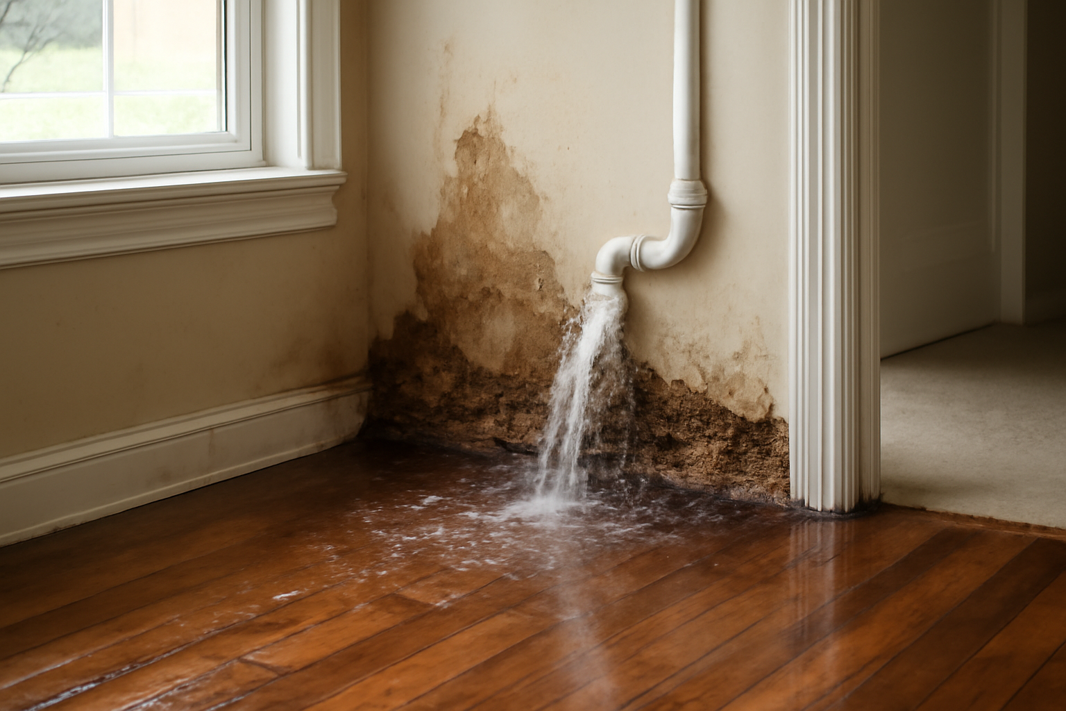 Burst Pipe Water Removal in Ogden, UT