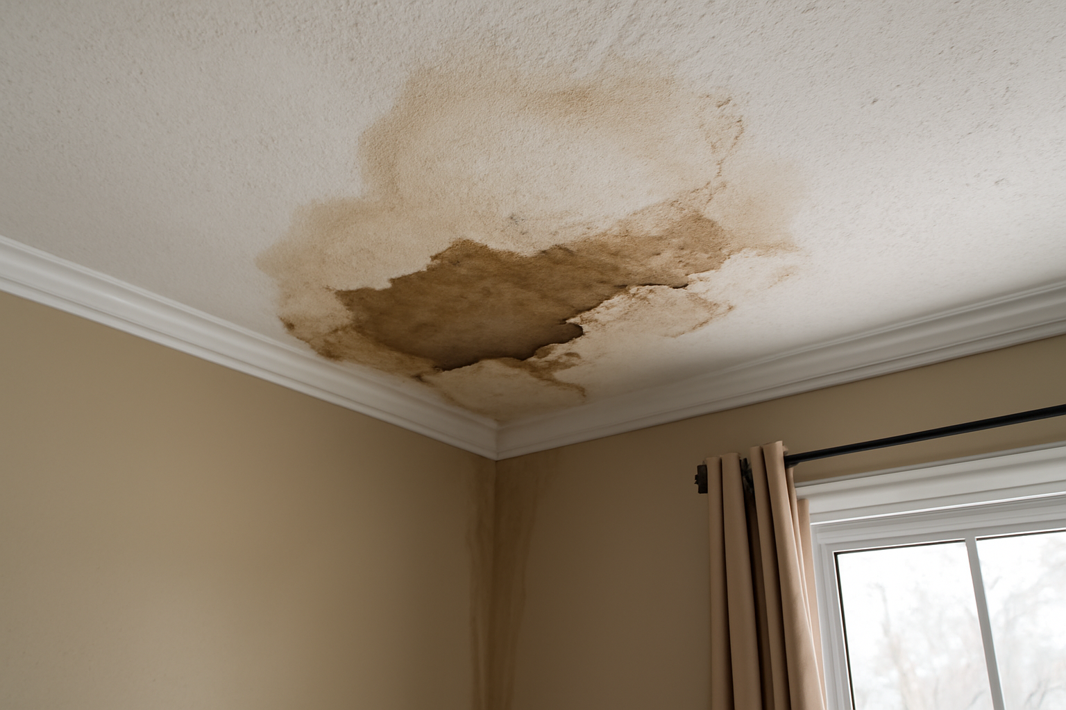 Ceiling Water Damage Repair in Farmington, UT