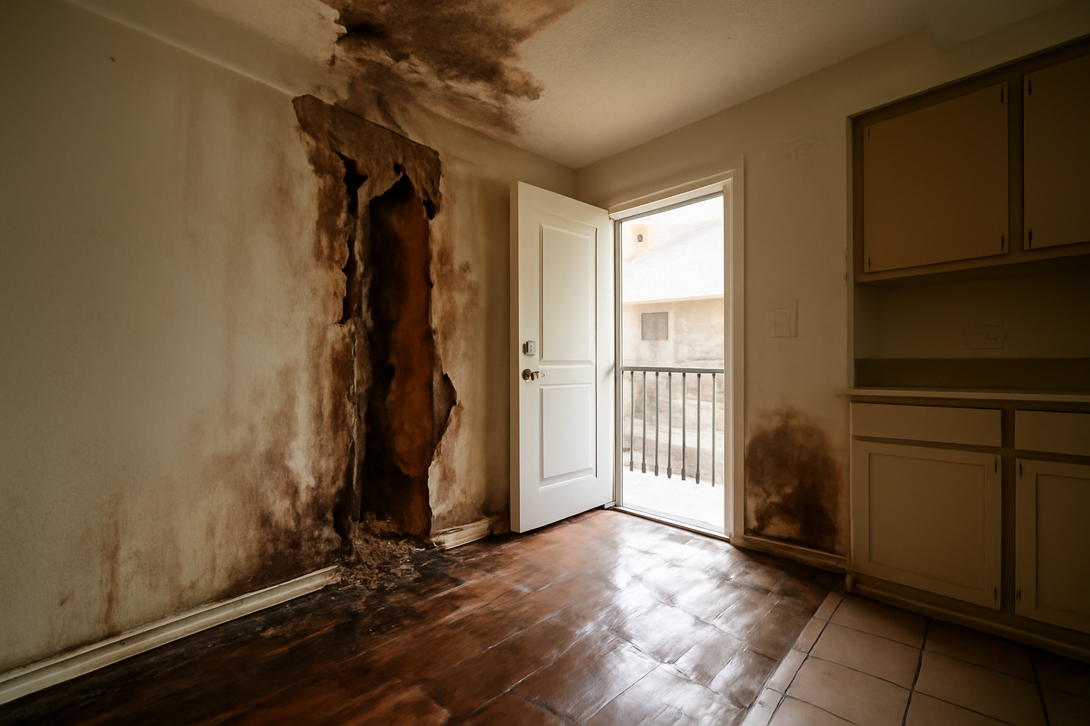 Condo Water Damage Restoration in Lake Point, UT