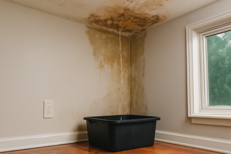 Roof Leak Water Removal